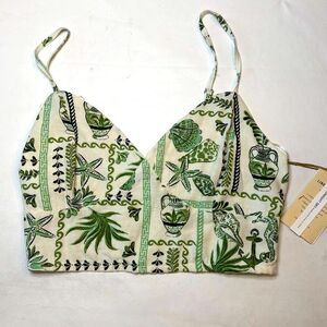 NWT Midnight Sky Cropped Top, M